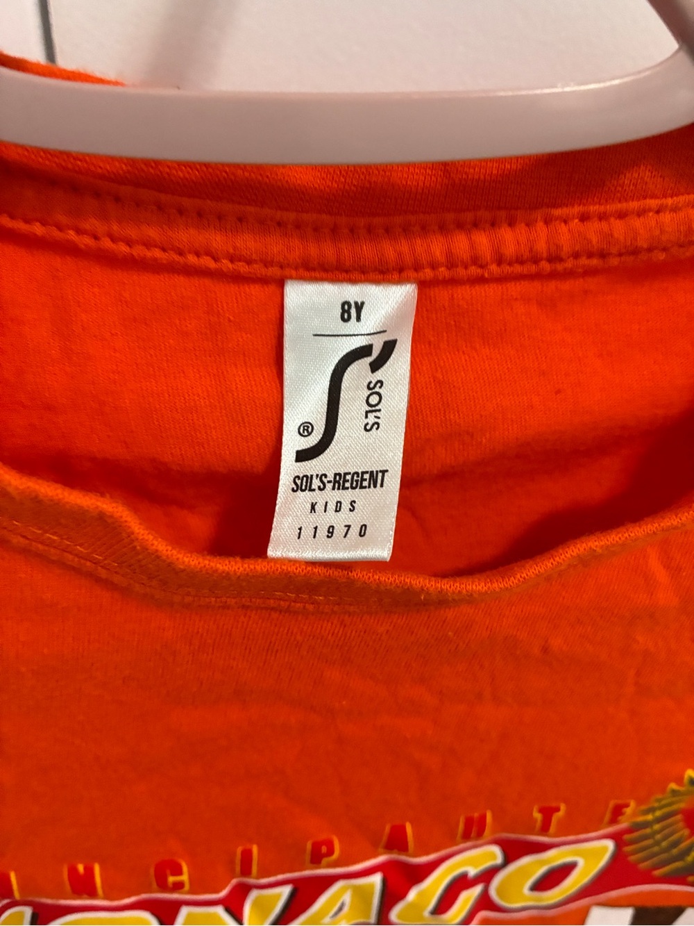 Monaco Racing Graphic Tee - Orange - Picture 3 of 3